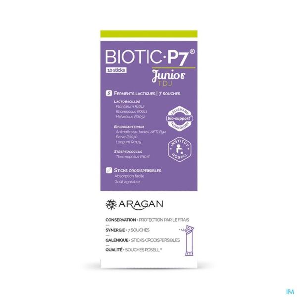 Aragan Probiotic Junior Stick Orodispers. 10