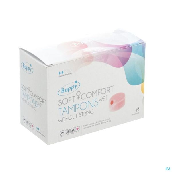 Beppy Soft Comfort Tampons Wet 8 St