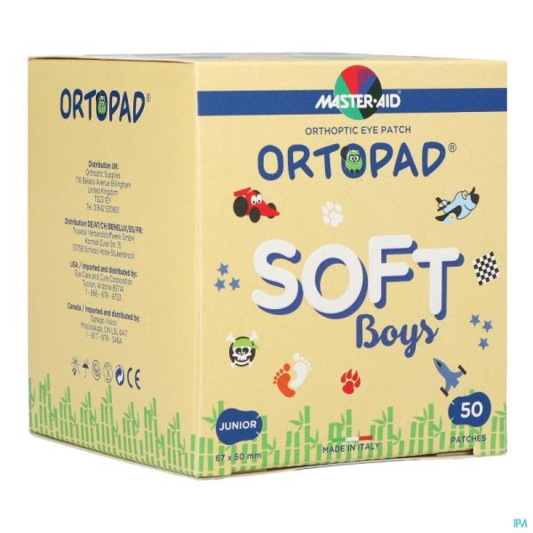 Ortopad Boys Soft Junior 72241 Oogpl 50 St