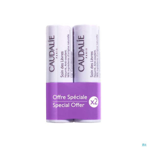Caudalie Duo Sticks Levres 2x4,5g Promo