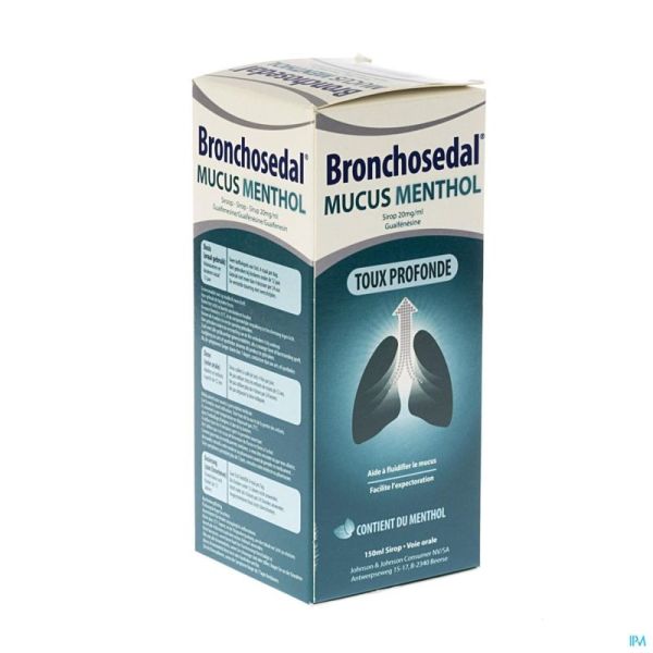 Bronchosedal Mucus Menthol 150 Ml 20 Mg/ml