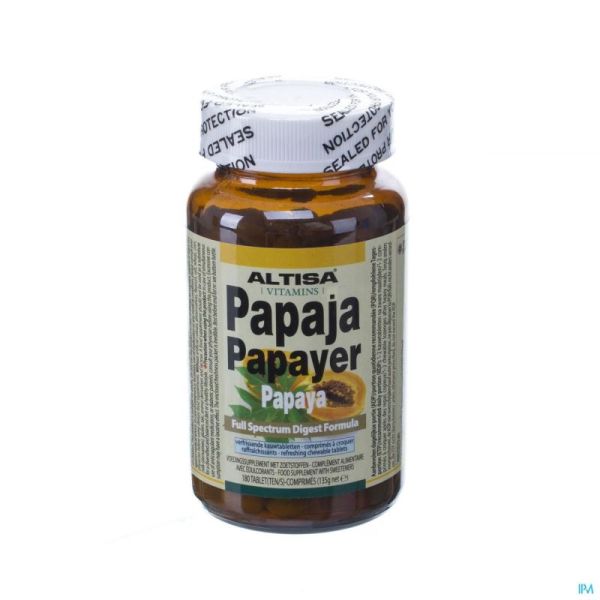 Altisa Papaya Formula 180 Tabl