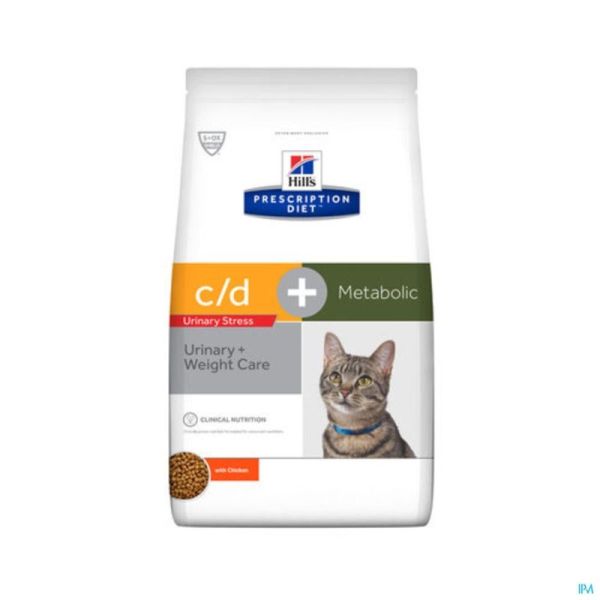 Hills C D Feline Kat Presc Stress+Metabolic 8 Kg