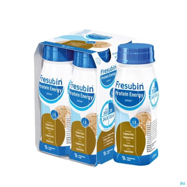 Fresubin Protein Energy Drink Cappuccino Fl4x200ml