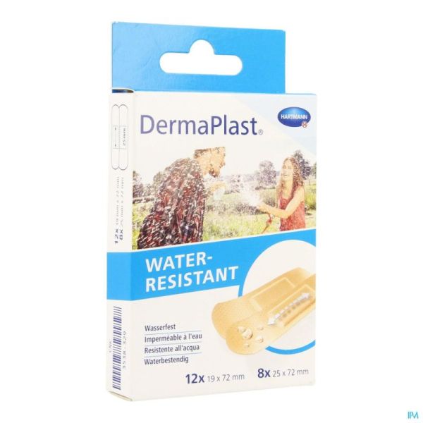 Hartmann Dermaplast W/Resist 2Size 5351430 20 St