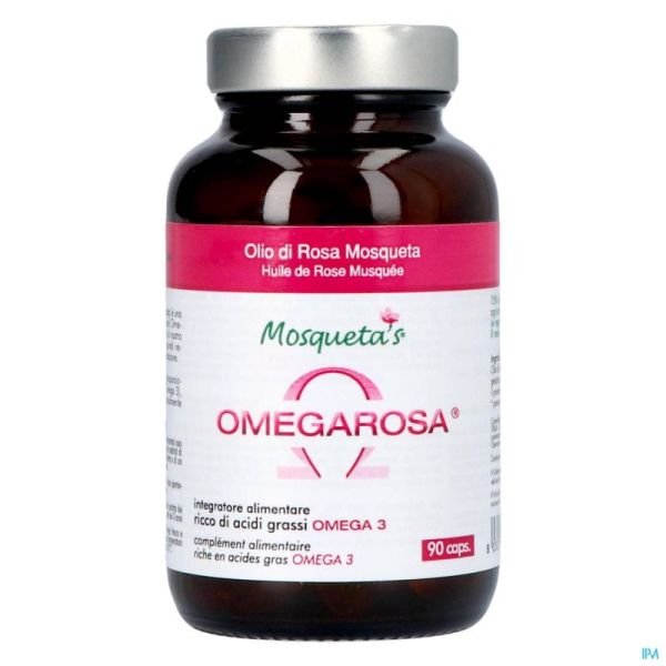 Omegarosa Rose Olie 90 Caps