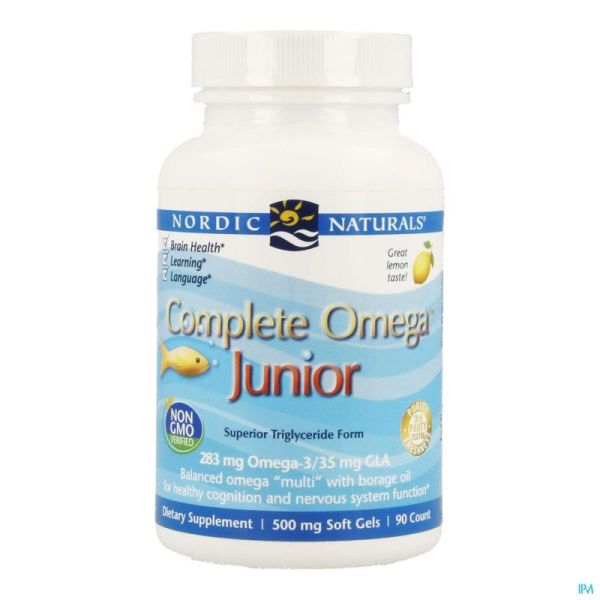 Omega 3-6-9 Junior Complemed 90 Caps