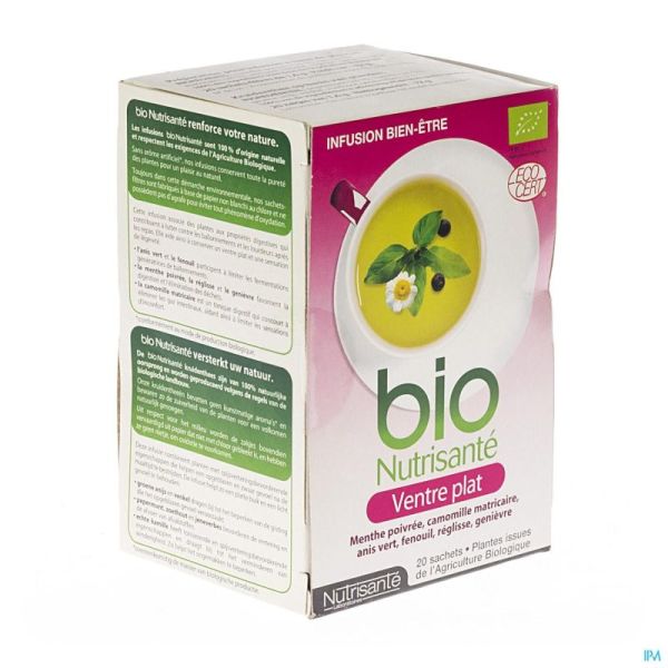 Thee Inf Bio Platte Buik Nutrisante 20 Zak