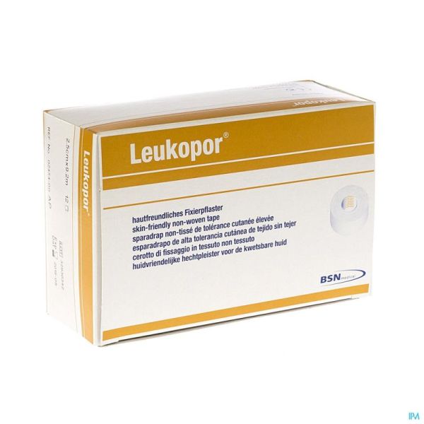 Leukopor Nr 2454 9,14Mx2,5Cm 12 St