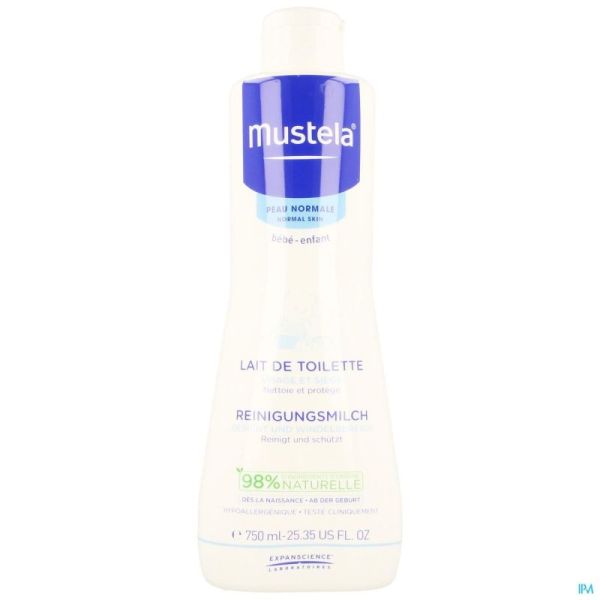 Mustela Ps Lait De Toilette Fl 750ml