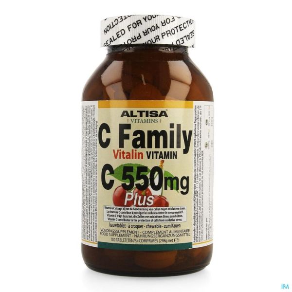 Altisa C Family Plus 100 Tabl 550 Mg