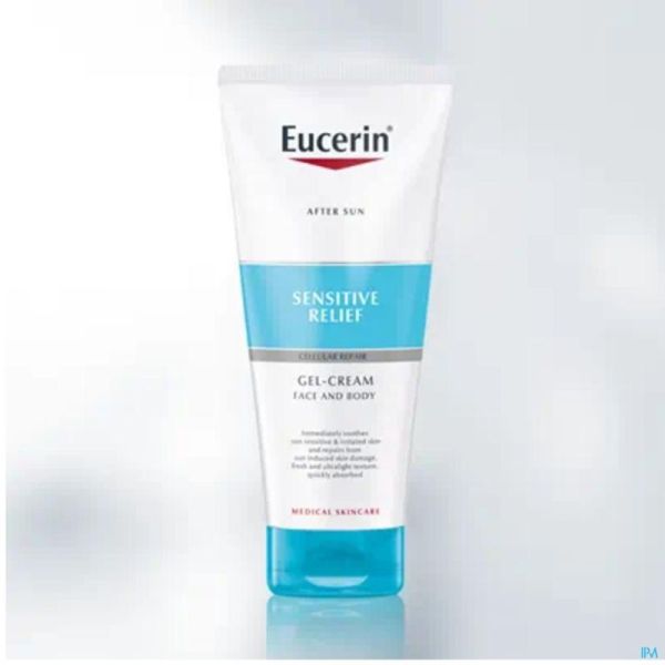 Eucerin Sun Aftersun Sens Relief Gel Cr 200 Ml