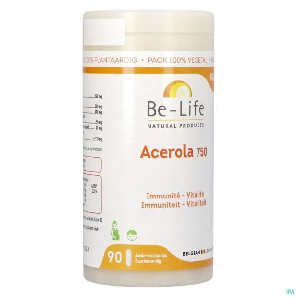 Biolife Acerola 90 Gell 750 Mg