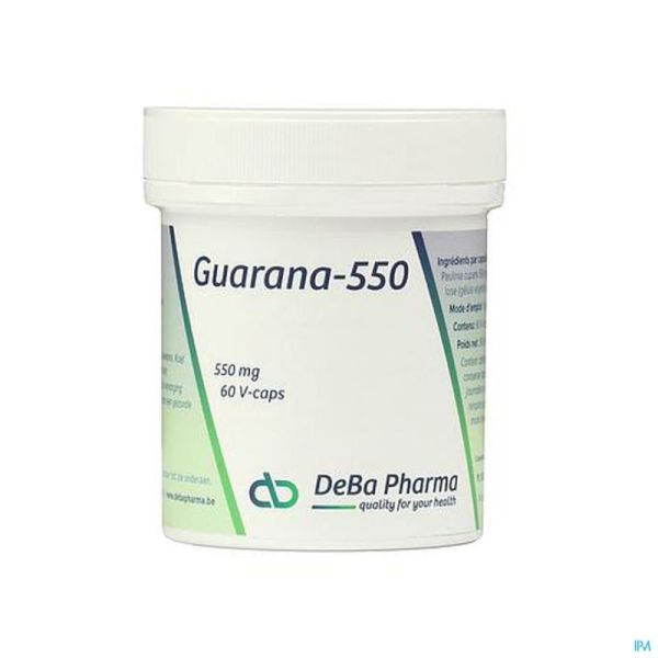 Guarana Deba 60 V-Caps 550 Mg