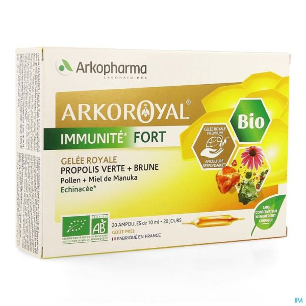 Arkoroyal Immuniteit Forte Bio 20 Amp 10 Ml