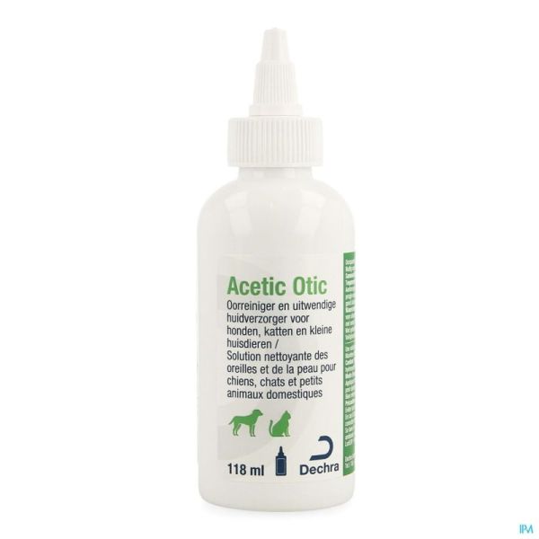 Acetic Otic Oorreiniging Veter 118 Ml 33080