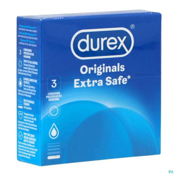 Condomen Durex Extra Safe 3 St
