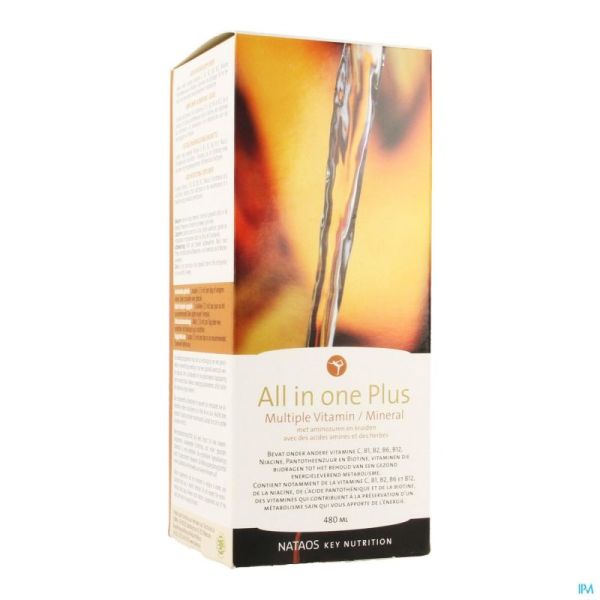 All In One Plus Multiple Vitamin Mineral 480 Ml