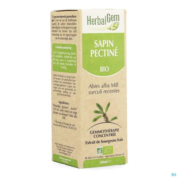 Herbalgem Zilverspar Maceraat Bio 50 Ml