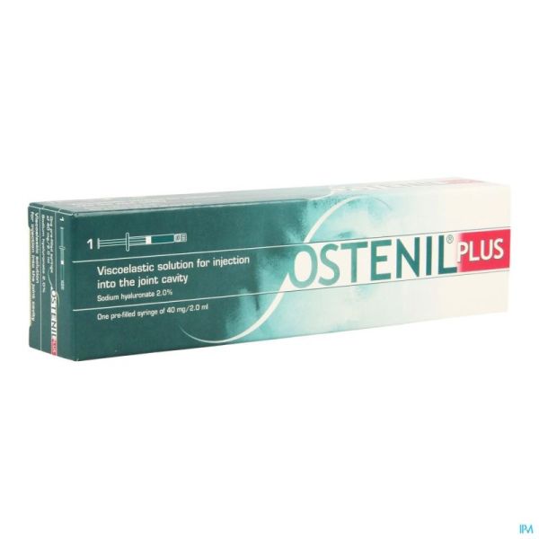 Ostenil Plus Inject Voorgev 40 Mg/2 Ml