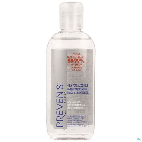 Preven's Gel Mains Hydro Alcool. Fl 100ml