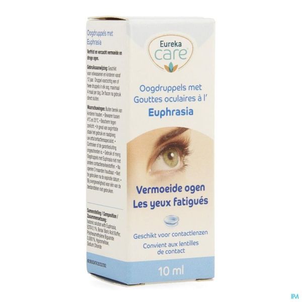 Eureka Care Euphrasia Vermoeide Ogen 10 Ml