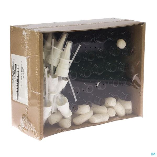 Fles Bruin 20 Ml + Neusspray Aca 25 St