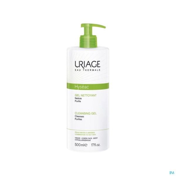 Uriage Hyseac Reinigingsgel 500 Ml