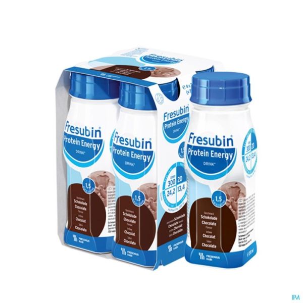 Fresubin Protein Energy Drink Chocolat Fl 4x200ml