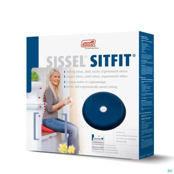 Sissel Balanskussen Sitfit Blauw 36Cm 1 St