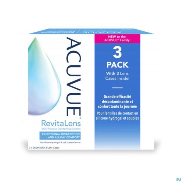 Acuvue Revitalens 3X360 Ml