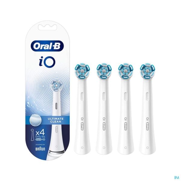 Oral B Refills Io Ultimate Clean White 4 St