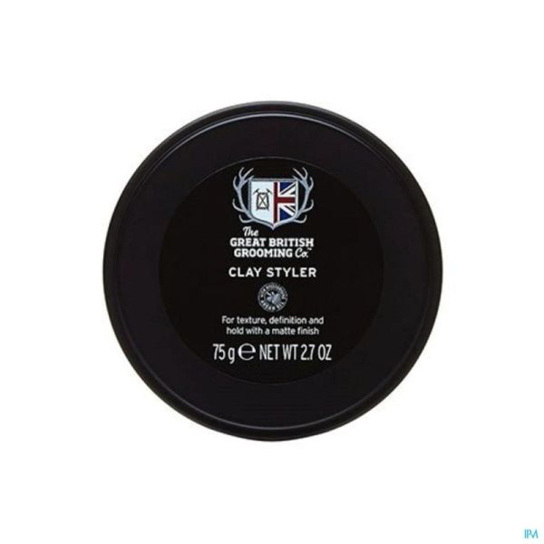 Great British Grooming Clay Styler 75 Ml