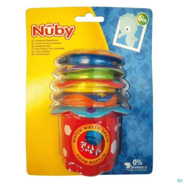 Nuby Stapelbekertjes Bad Id6152 5 St