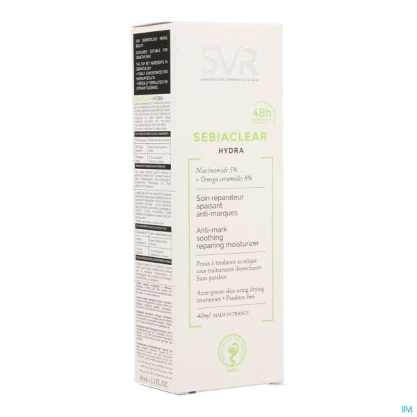 Svr Sebiaclear Hydra Crem 40 Ml