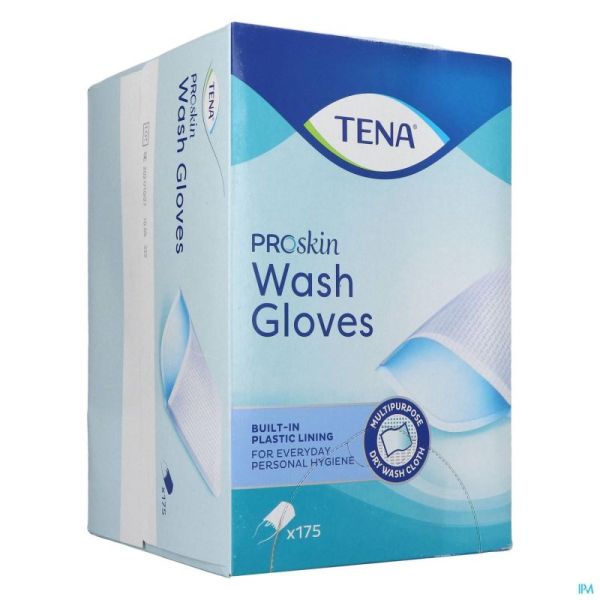 Tena Proskin Wash Glove Plastic 740500 175 St