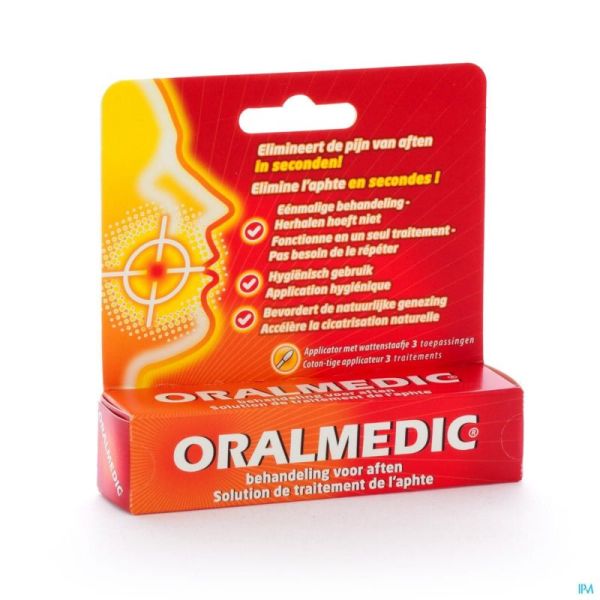 Oralmedic Contre Aphtes Applicateur 3