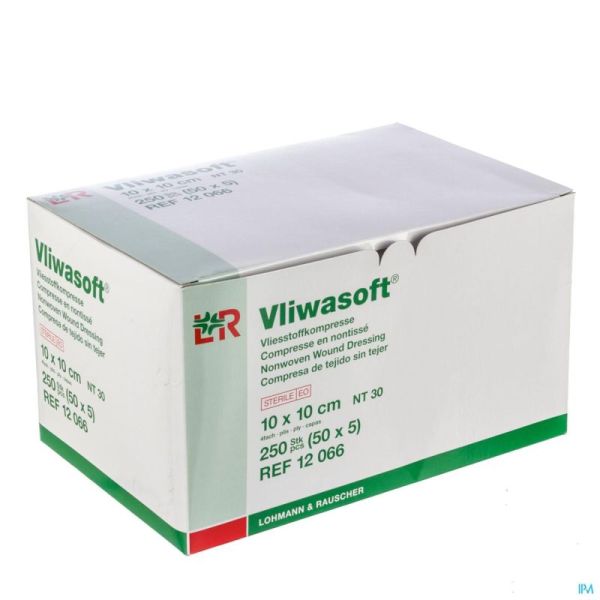 Vliwasoft Kompr Ster 10X10 Ref 12066 250 St