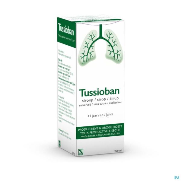 Vsm Tussioban Siroop 200 Ml