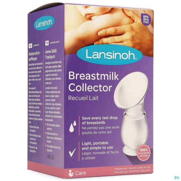 Lansinoh Melkopvanger Silicone 1 St