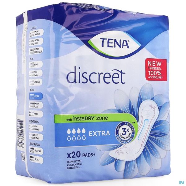 Tena Discreet Extra 760692 20 St