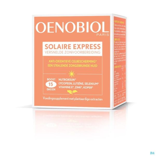 Oenobiol Solaire Express 15 Caps