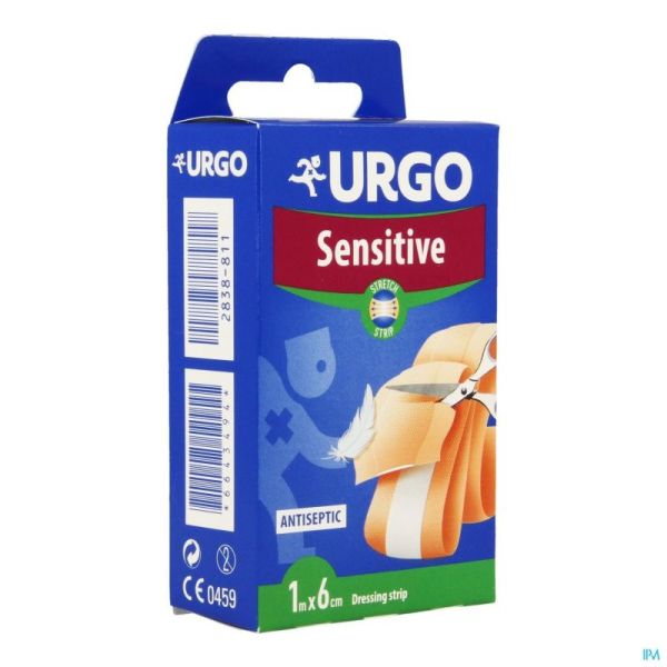 Urgo Sensitive Verband Stretch 1Mx6Cm 1 St