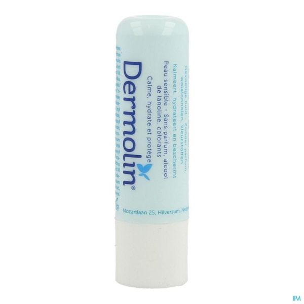 Dermolin Lippenbalsem Kalmerend Stick 4,8 G