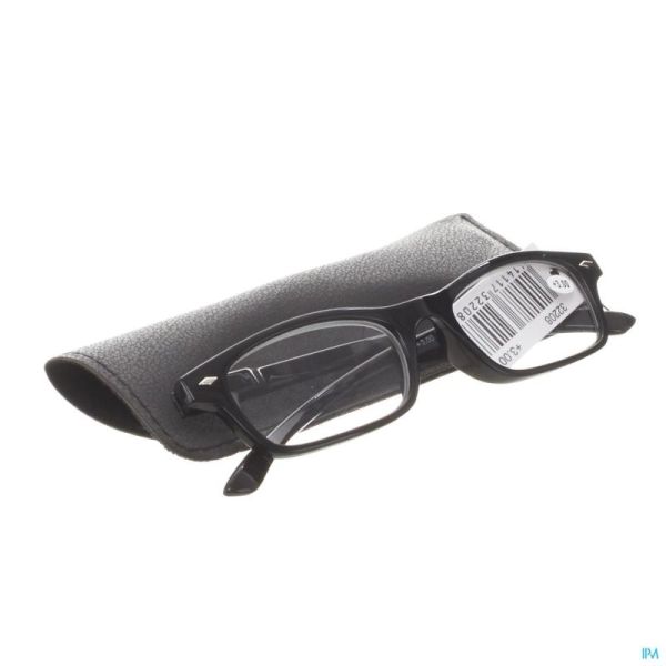 Pharmaglasses Leesbril Zwart +3,00 1 St