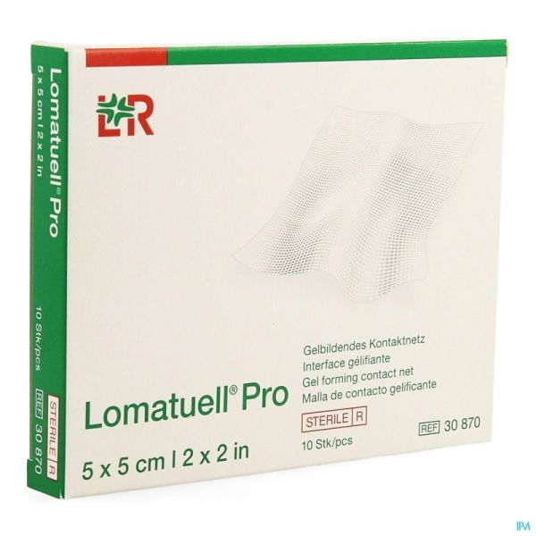Lomatuell Pro 5X5Cm Ster 30870 10 St