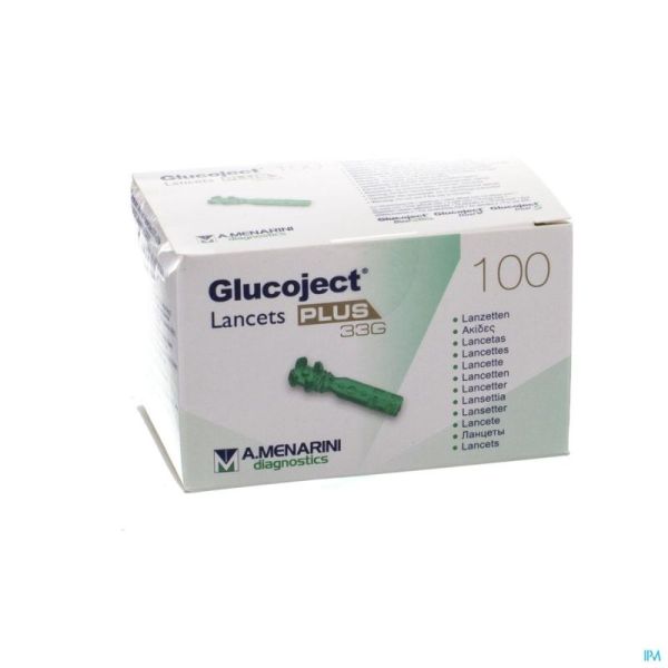 Glucoject Plus 33G 44121 100 Lancets