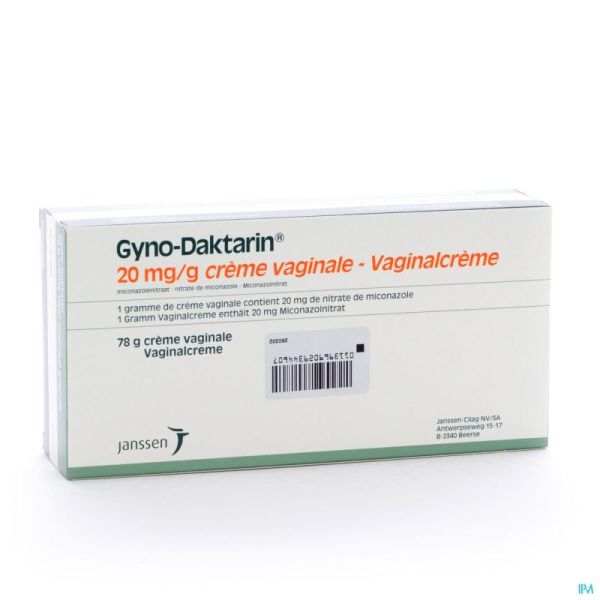 Gyno-daktarin Creme 1 X 78 G 2%