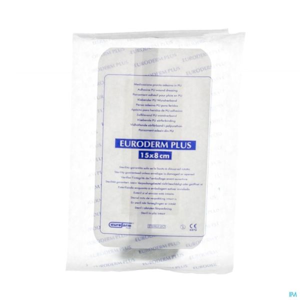 Euroderm Plus Ster 8X15Cm 1 St