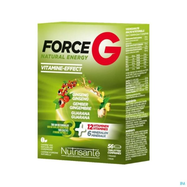 Force G Natural Energy Nutrisante 56 Tabl